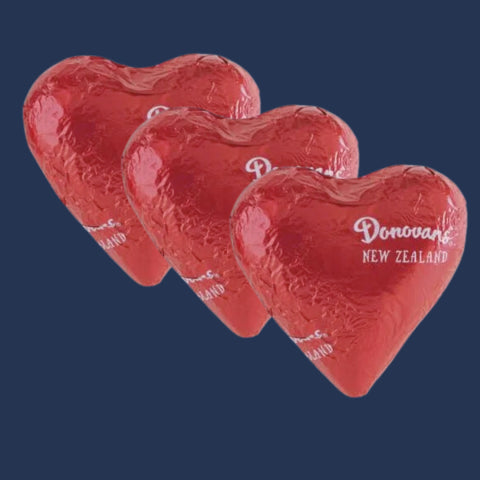 3x Donovans Chocolate Hearts