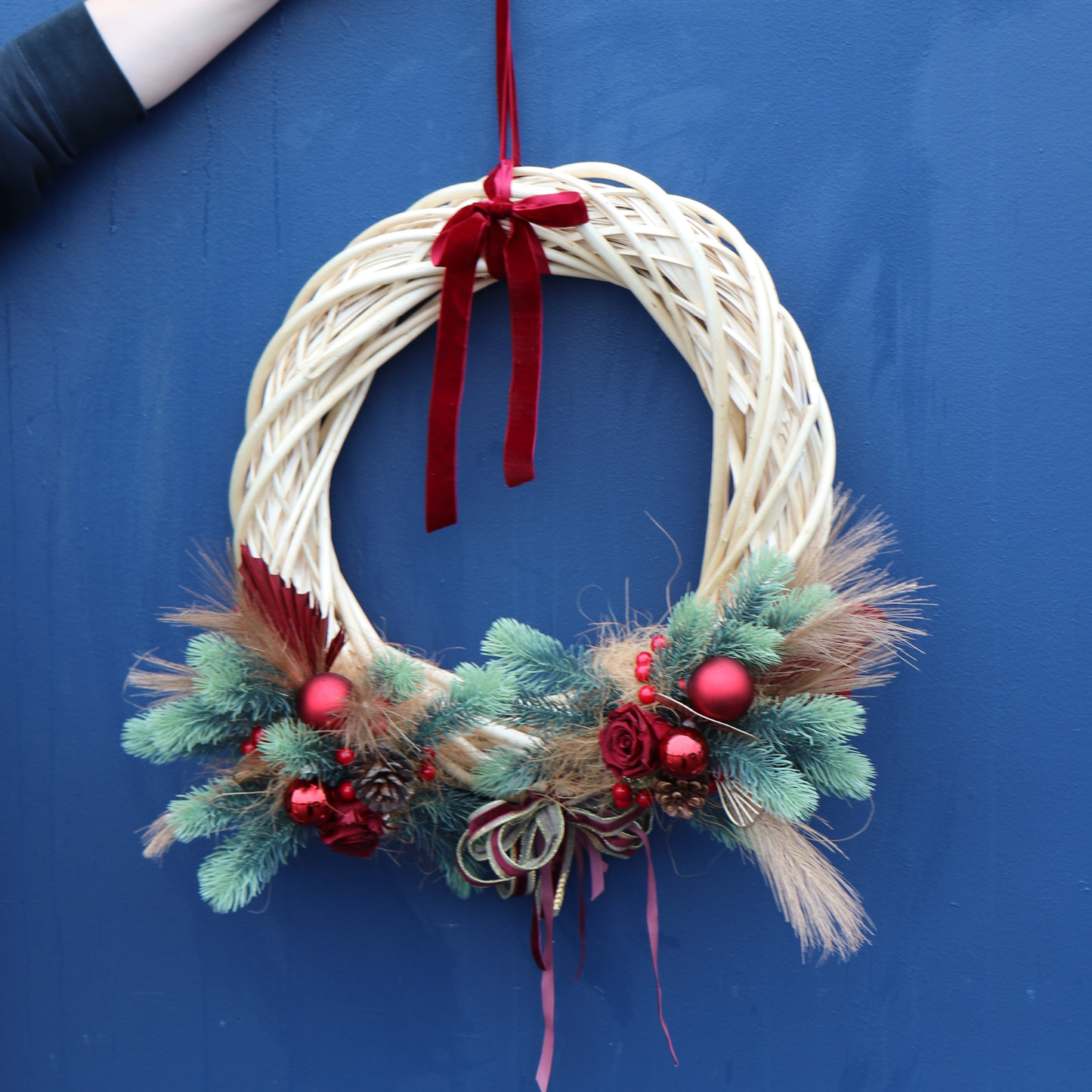 Xmas Wreath | Cherry + Bright