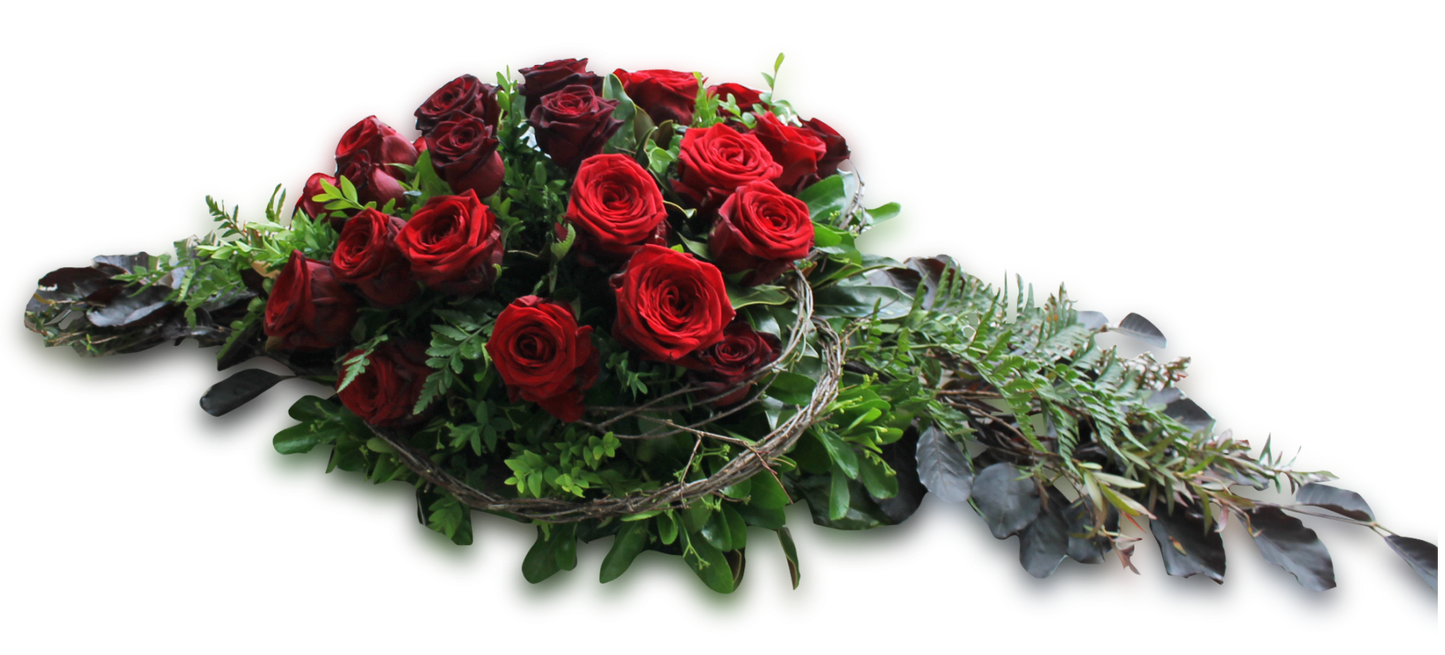 Casket Spray | Red Rose