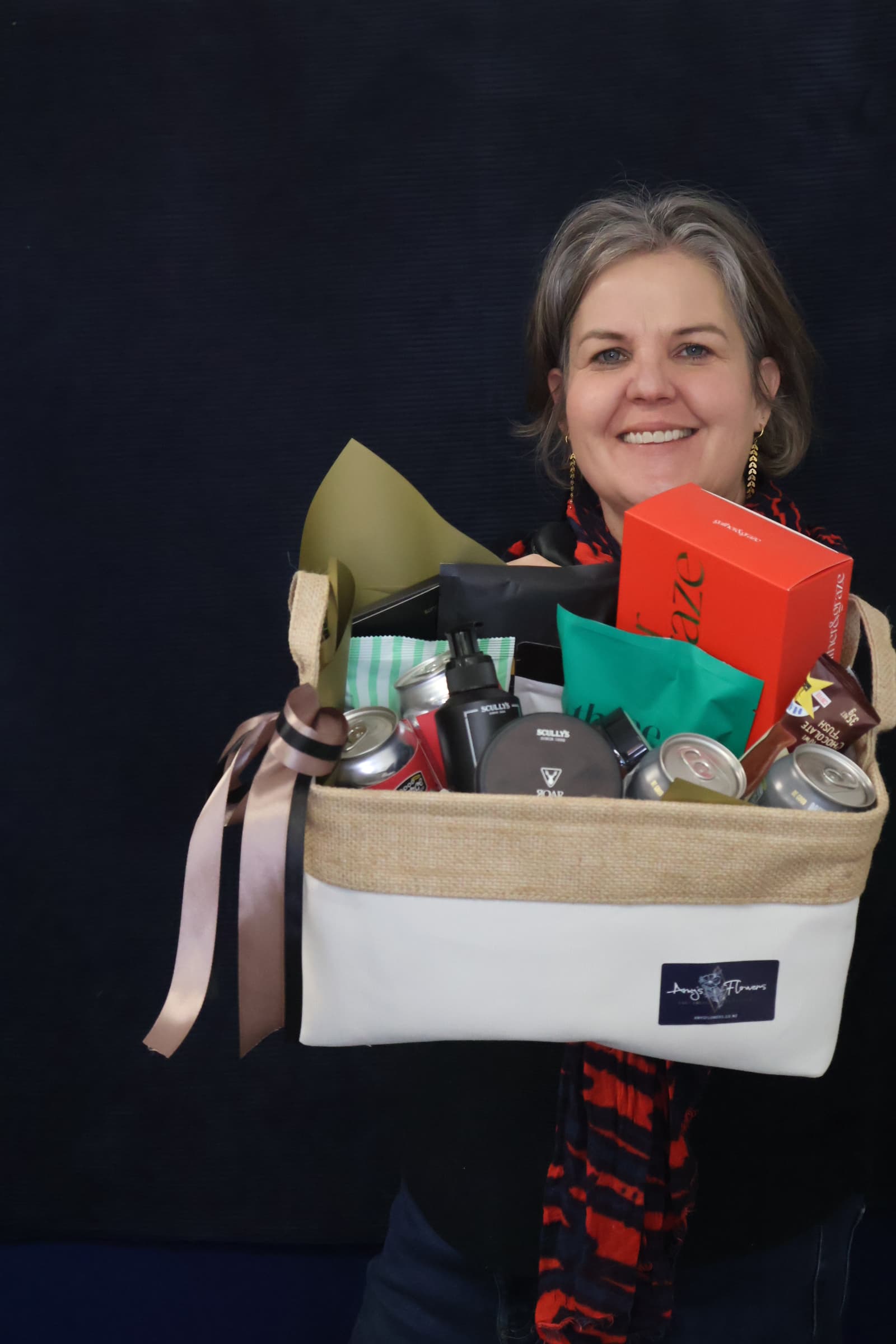 Real Gift Hamper | Sweet As Bro order made by Amy's Flowers