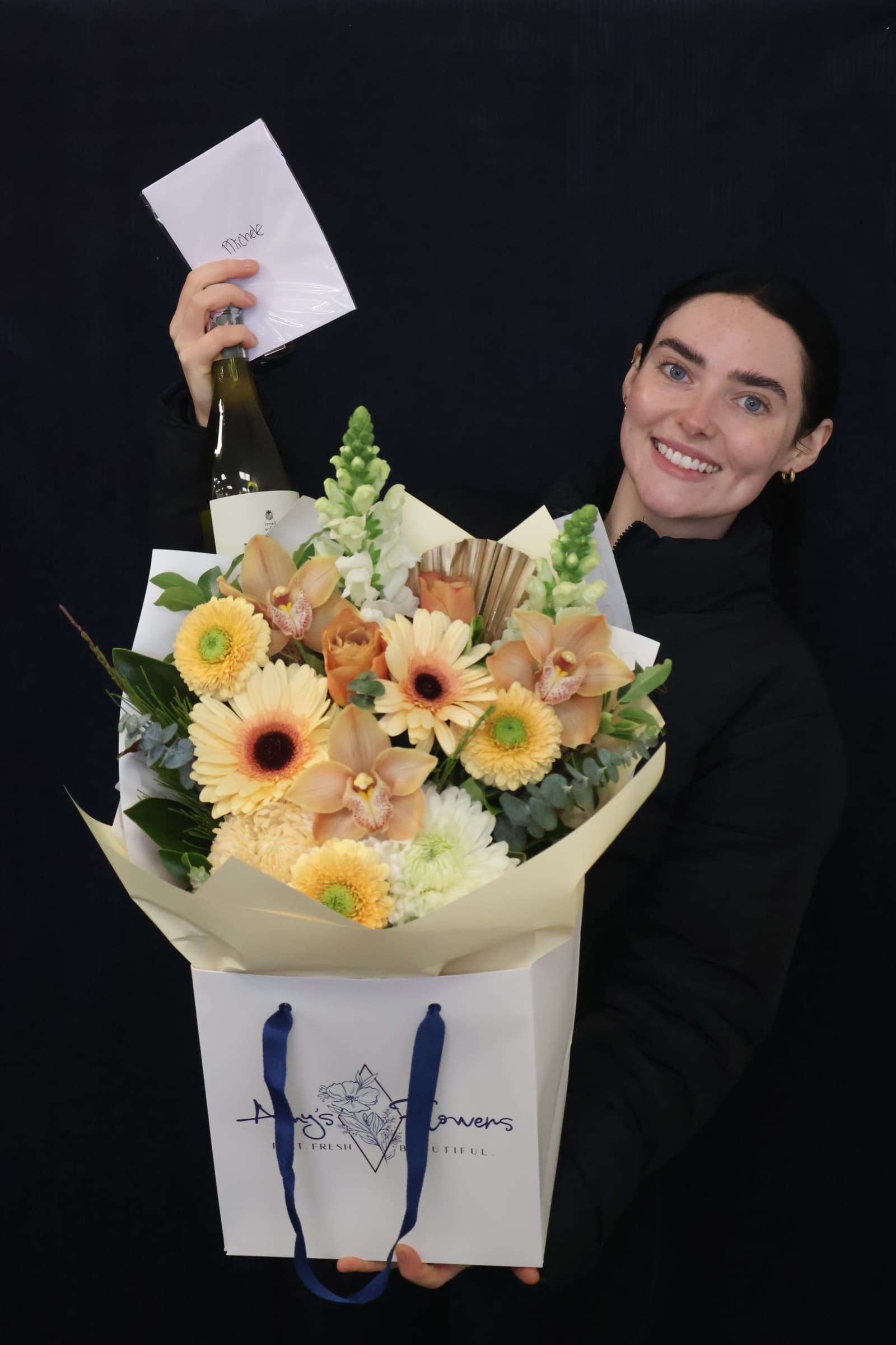 Real Bouquet | Espresso Yourself order made by Amy's Flowers