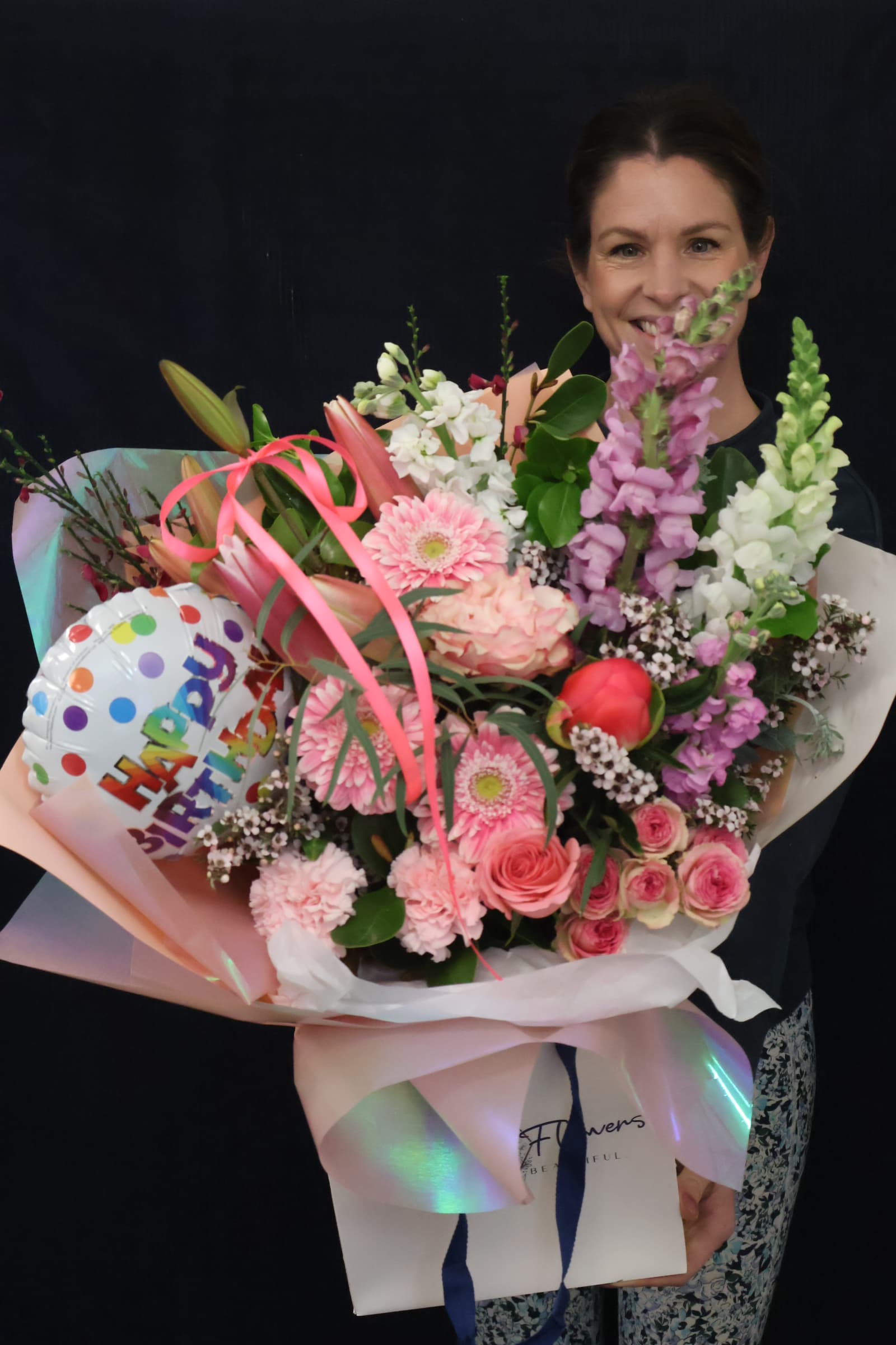 Real Bouquet | Blushcious order made by Amy's Flowers