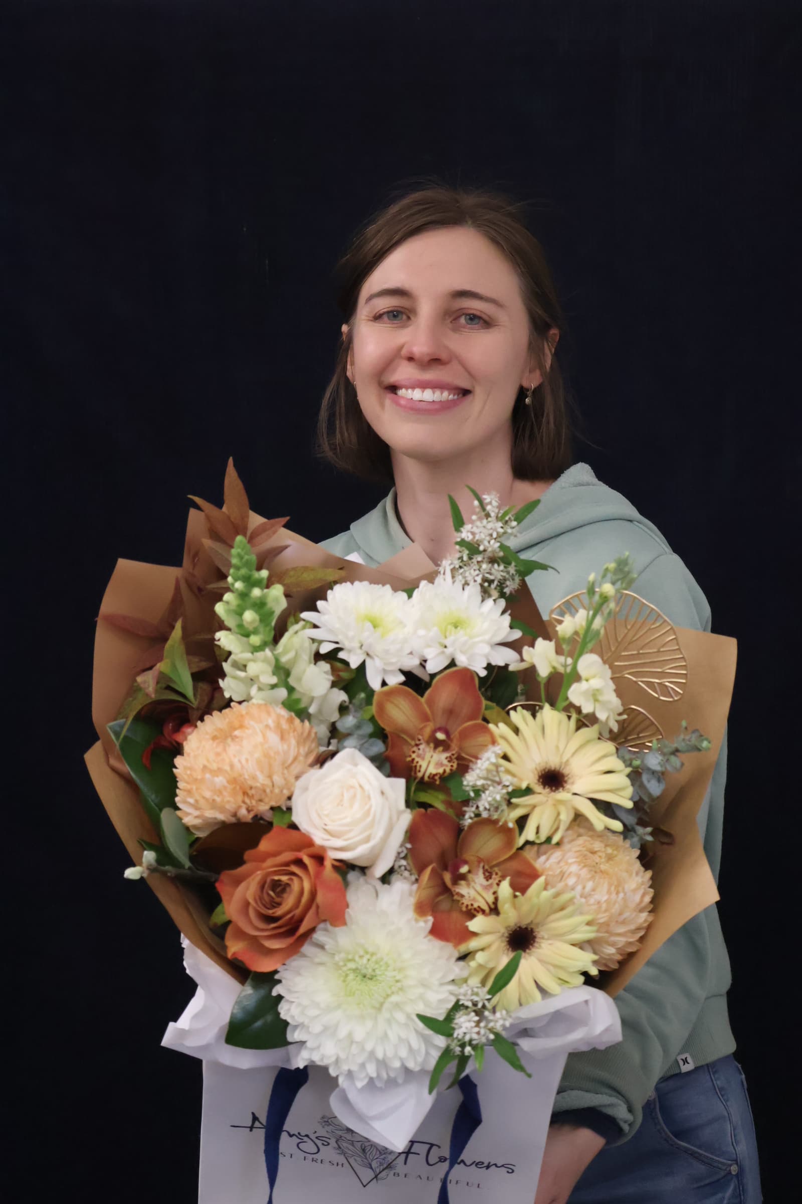 Real Bouquet | Espresso Yourself order made by Amy's Flowers