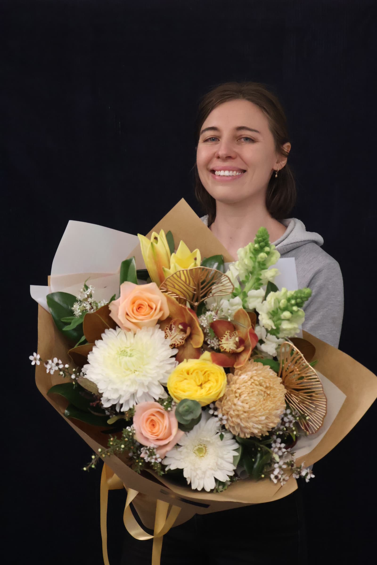 Real Bouquet | Espresso Yourself order made by Amy's Flowers