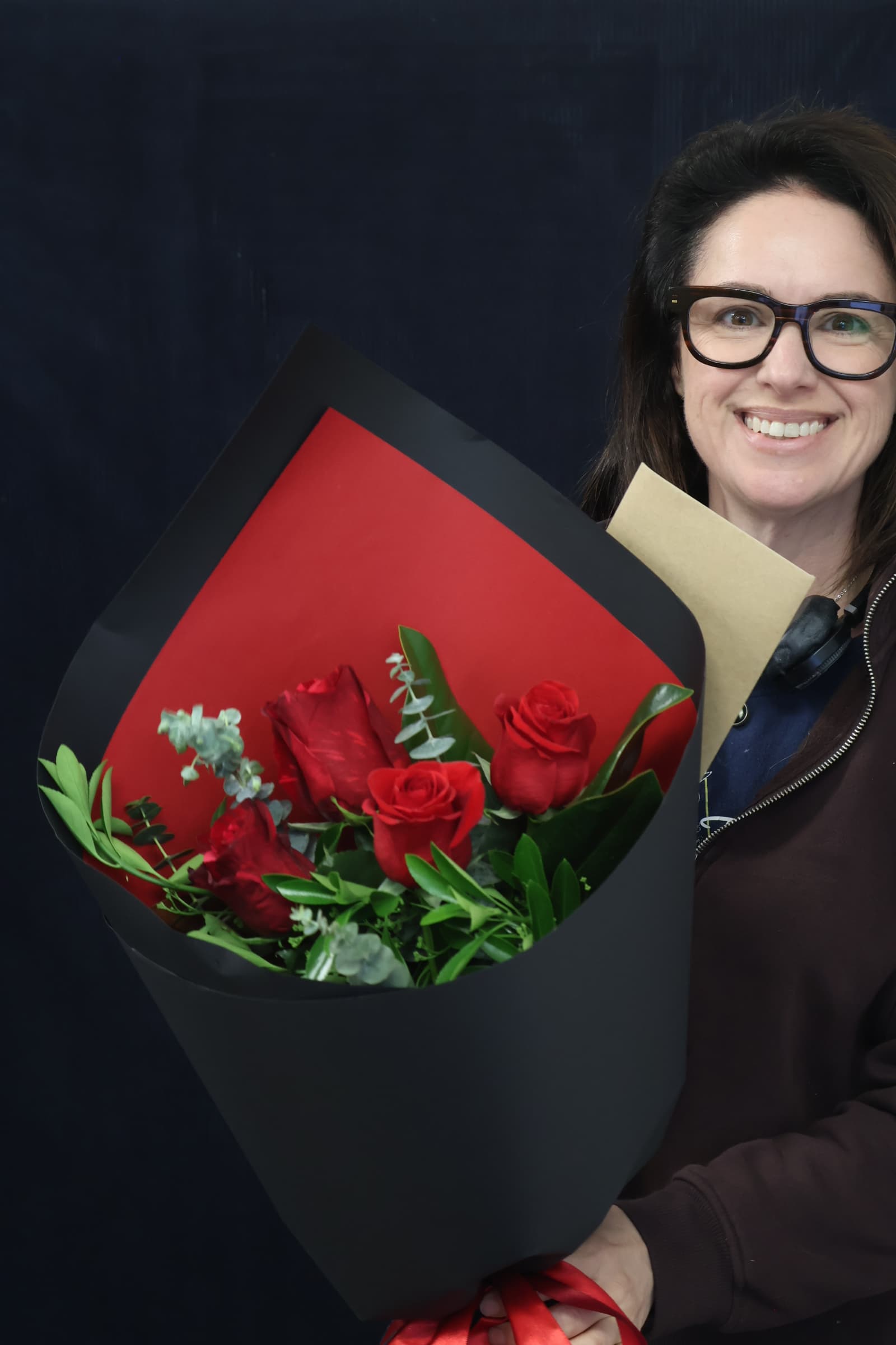 Real Bouquet | Red Rose order made by Amy's Flowers