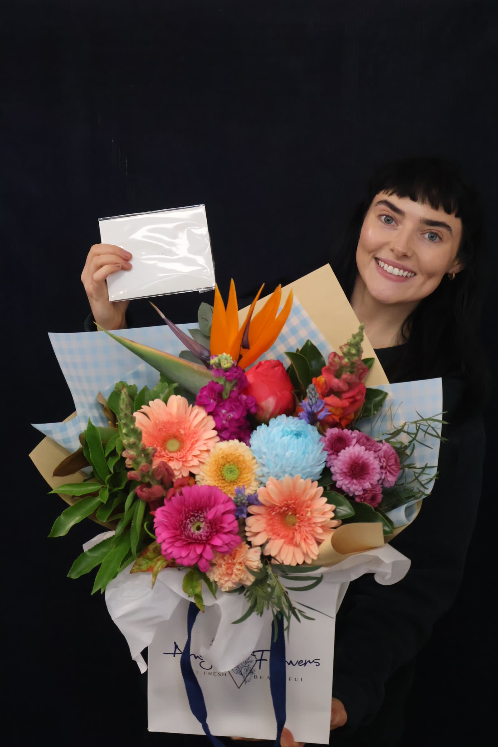 Real Bouquet | Happy Hour order made by Amy's Flowers