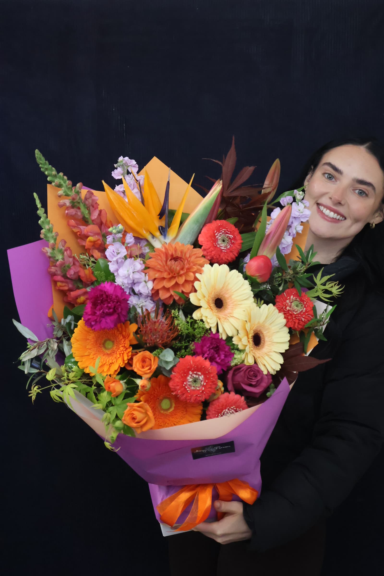 Real Florist Choice — Feeling Bold order made by Amy's Flowers