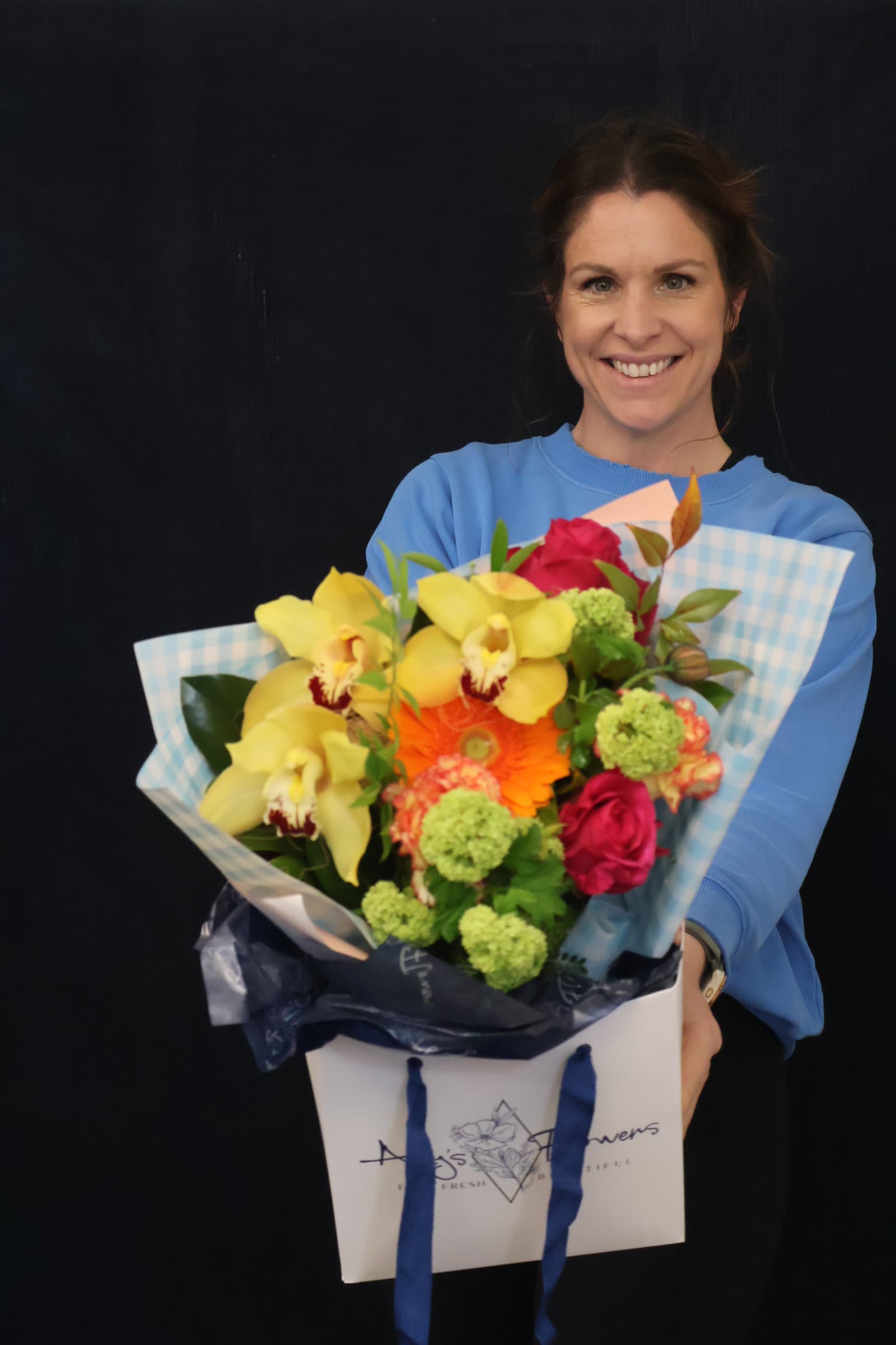 Real Bouquet | Happy Hour order made by Amy's Flowers