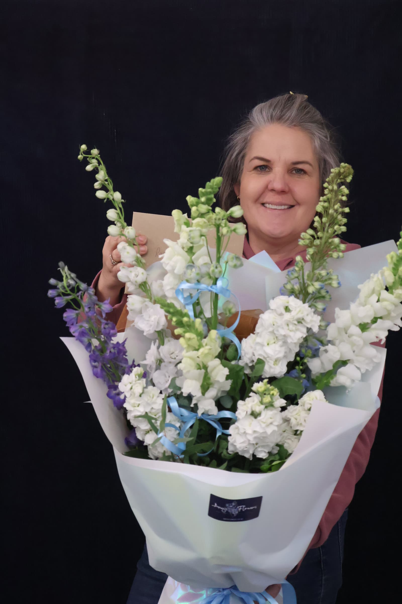 Real BEST BUY  | Blue Skies order made by Amy's Flowers