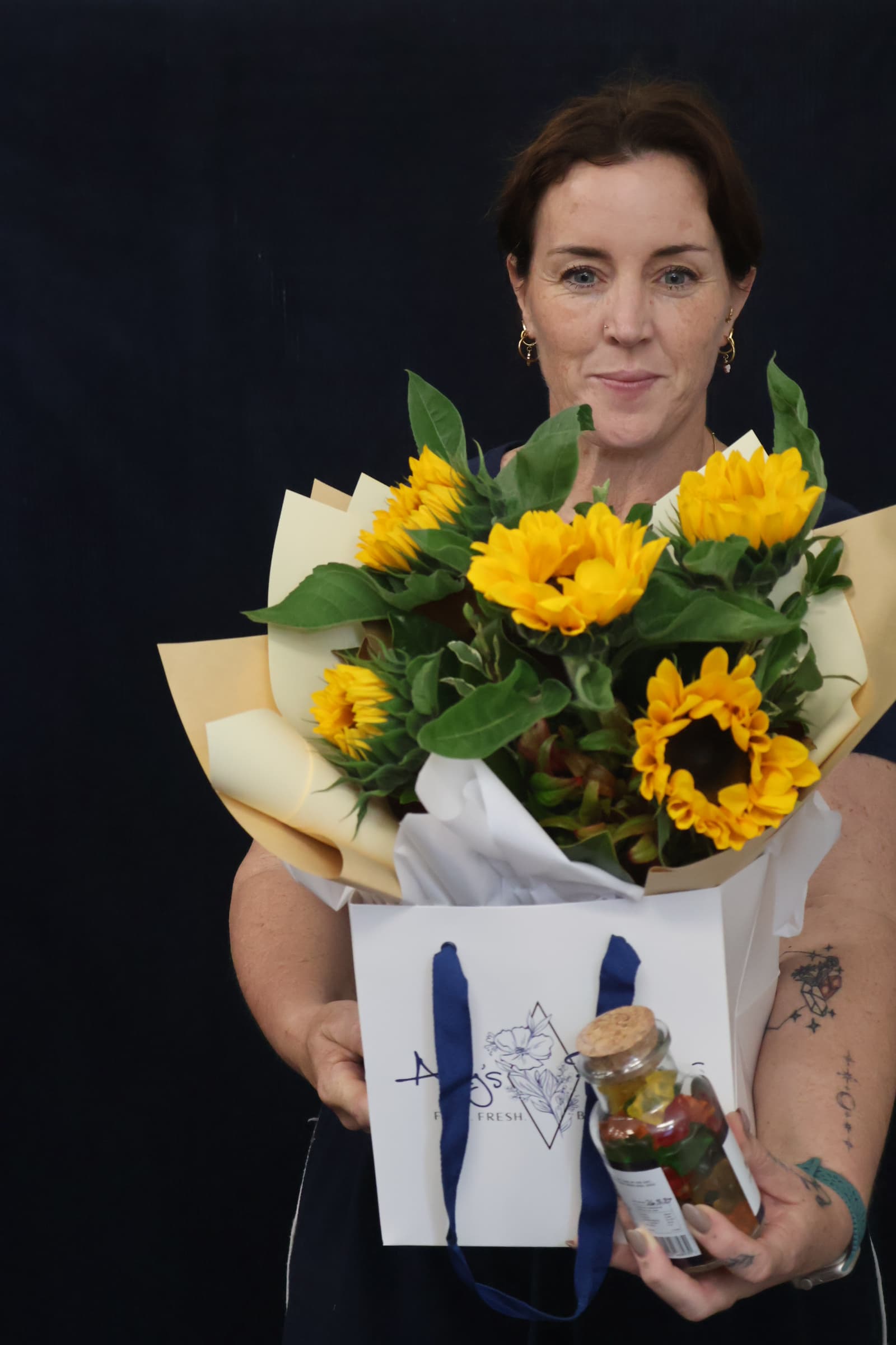 Real Bouquet | Sweet Sunflower order made by Amy's Flowers