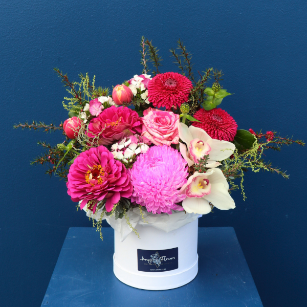 Hat Box | Tickle Me Pink