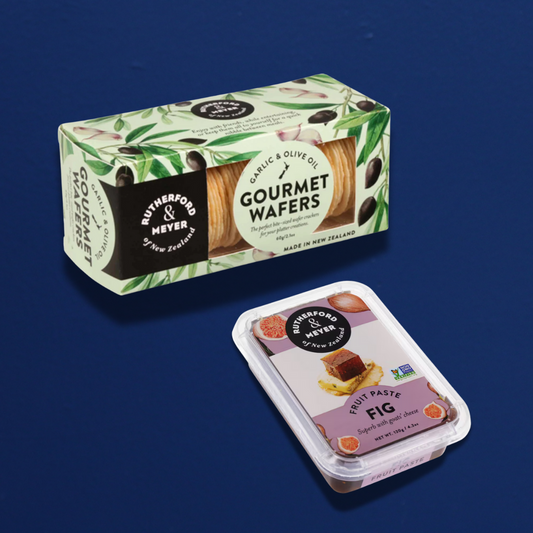 Rutherford & Meyer | Fig Paste + Crackers Set