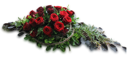 Casket Spray | Red Rose