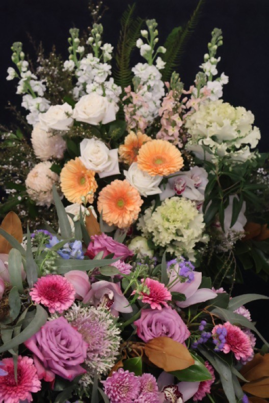 Recent Casket Spray | Lilac Light, Standard order