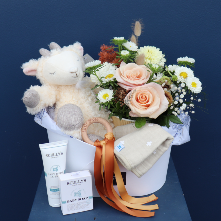 Baby Hamper Floral | The Adventure Begins